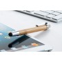 Tashania Touchpen mit Kugelschreiber aus Bambus