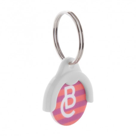 Token Trolley Coin Keyring