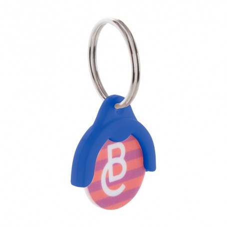 Token Trolley Coin Keyring