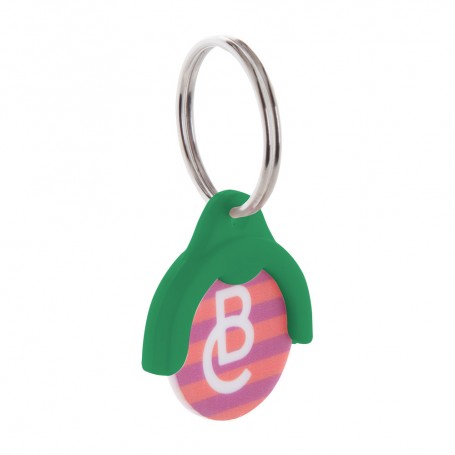 Token Trolley Coin Keyring