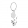 Hoinzo Trolley Coin Keyring, Cat