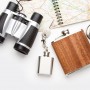 Norge Keyring With Flask