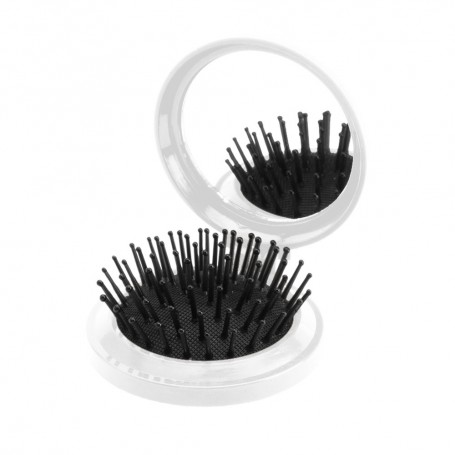 Glance Mirror With Hairbrush