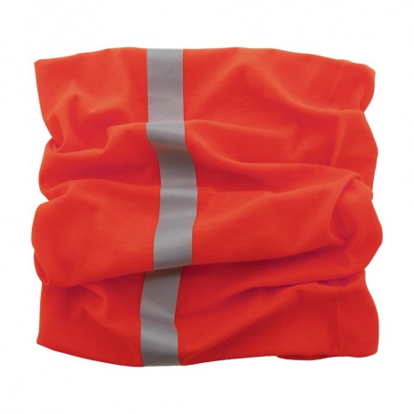Reflex reflective multi-purpose scarf