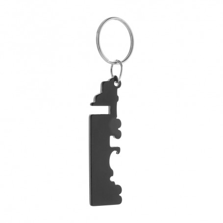 Peterby bottle opener keyring
