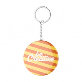 KeyBadge Mini Button-Schlüsselanhänger
