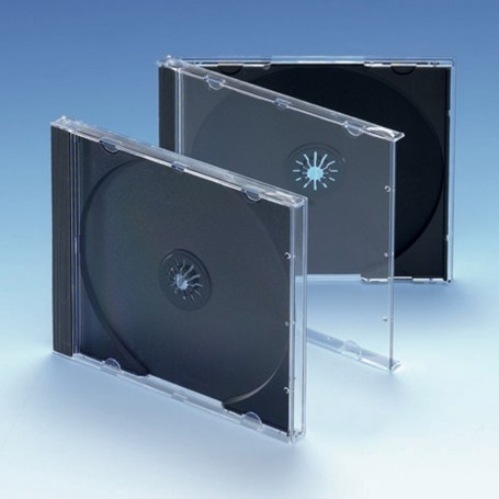 Jewel Case, Black Tray, 25 pcs.