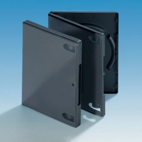 DVD Single Box, schwarz, 25 Stk.