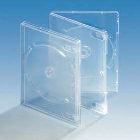 DVD Single Box, transparent, 25 Stk.