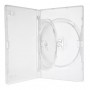 DVD Amaray Double Box, Transparent, 25 pcs.