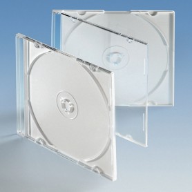 Slim Box mit Rücken weiß, 50 Stk.