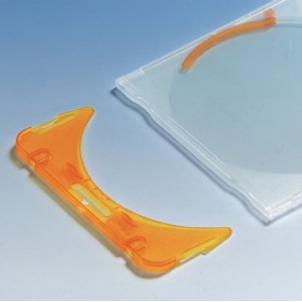 Flip'n Grip Archivierungsclip, orange transparent, 20 Stk.