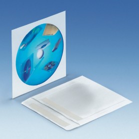 Papierstecktasche mit Sichtfenster, 100 Stk.