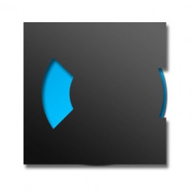 SHOWCASE 004 THUMB, schwarz, 25 Stk.