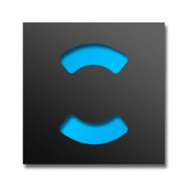 SHOWCASE 005 BRACKETS, schwarz, 100 Stk.