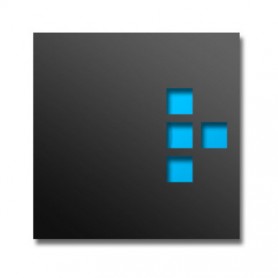 SHOWCASE 010 SQUARE 4, schwarz, 25 Stk.