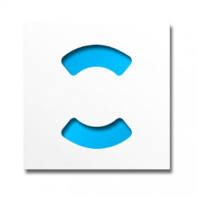 SHOWCASE 005 BRACKETS, weiß, 100 Stk.