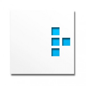 SHOWCASE 010 SQUARE 4, weiß, 100 Stk.