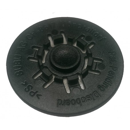 CD Discboard schwarz, selbstklebend, 100 Stk.