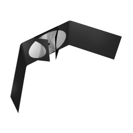 TronPak Fixed CD, black, matt finish, 40 pcs.