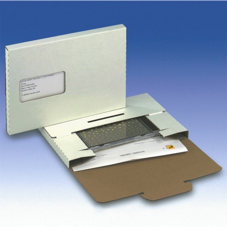 DiscBox CD1, Adressfenster ausgestanzt, 25 Stk.