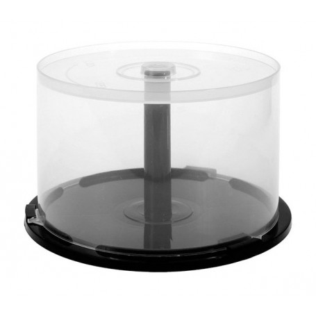 Empty CD/DVD/BD Cake Box Spindle for 50 Discs, 5 pcs.