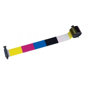 5 Panel Color Ribbon YMCKO für Quantum