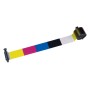 5 Panel Color Ribbon YMCKO for Quantum