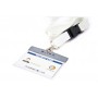 Flat Fabric Lanyard, white