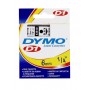 D1 Label Cassette 6 mm, black on clear