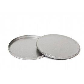 CD Metallbox "Klassik rund" ohne Pin, 25 Stk.