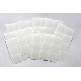 Sticker klarsicht rund 30mm unbedruckt, 100 Stk.