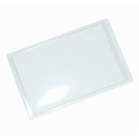 Kartenhülle selbstklebend horizontal, transparent, VPE 6 Stk.