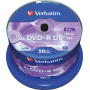 DVD+R 8.5GB INKJET WHITE FS, VPE 50 Stk.